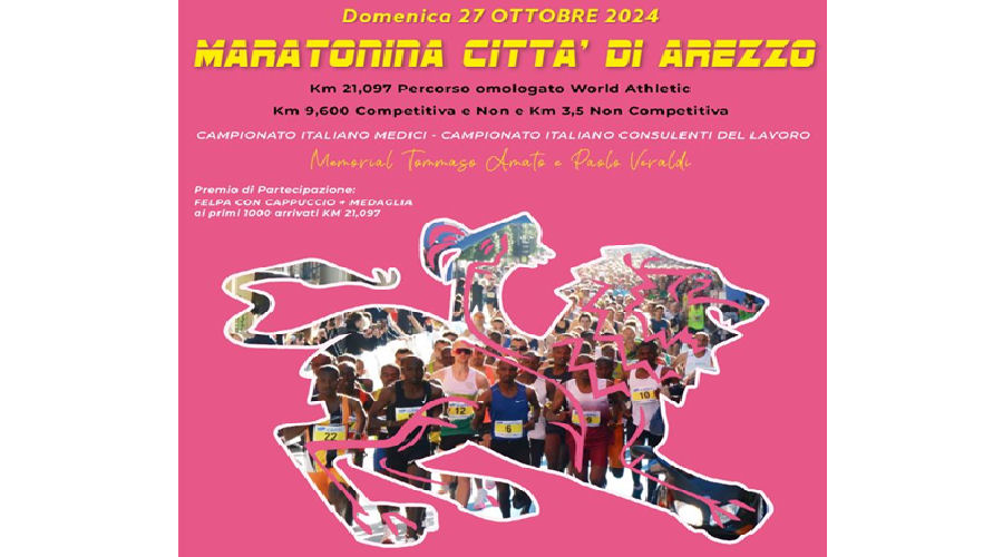 Clicca per accedere all'articolo Maratonina Arezzo