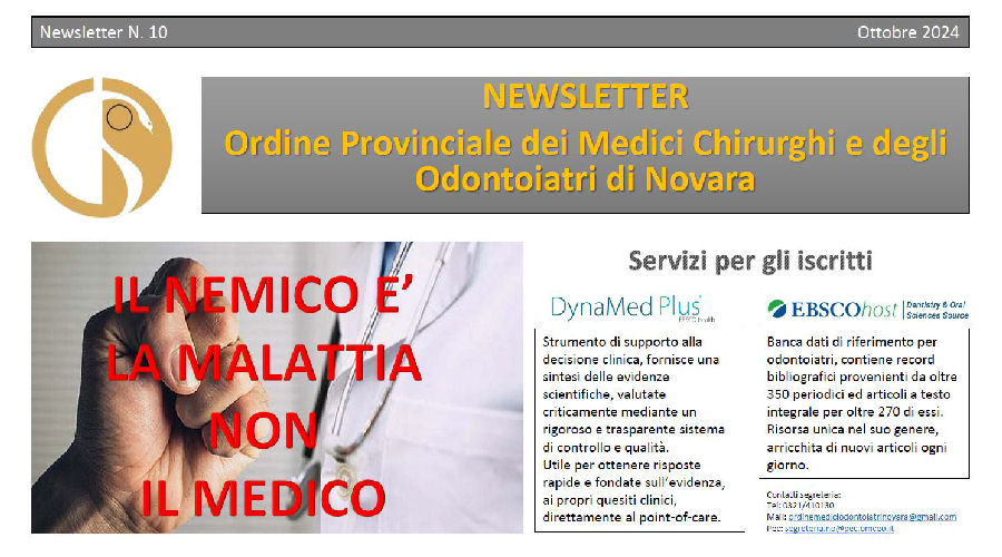 Clicca per accedere all'articolo Newsletter N. 10 2024