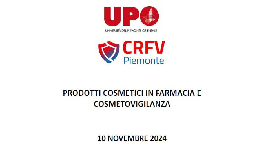 Clicca per accedere all'articolo Prodotti cosmetici in farmacia e cosmetovigilanza