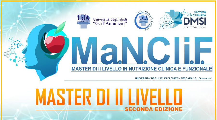 Clicca per accedere all'articolo Master di II livello in nutrizione clinica e funzionale