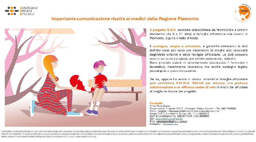 Clicca per accedere all'articolo PROGETTO S.O.S. - Sostegno Orfani Speciali