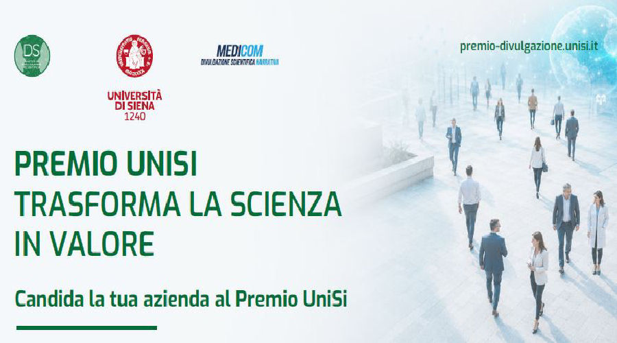 Clicca per accedere all'articolo Premio UNISI trasforma la scienza in valore