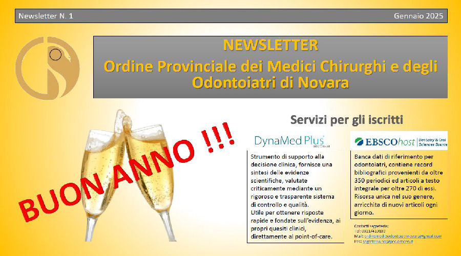 Clicca per accedere all'articolo Newsletter N. 1 2025