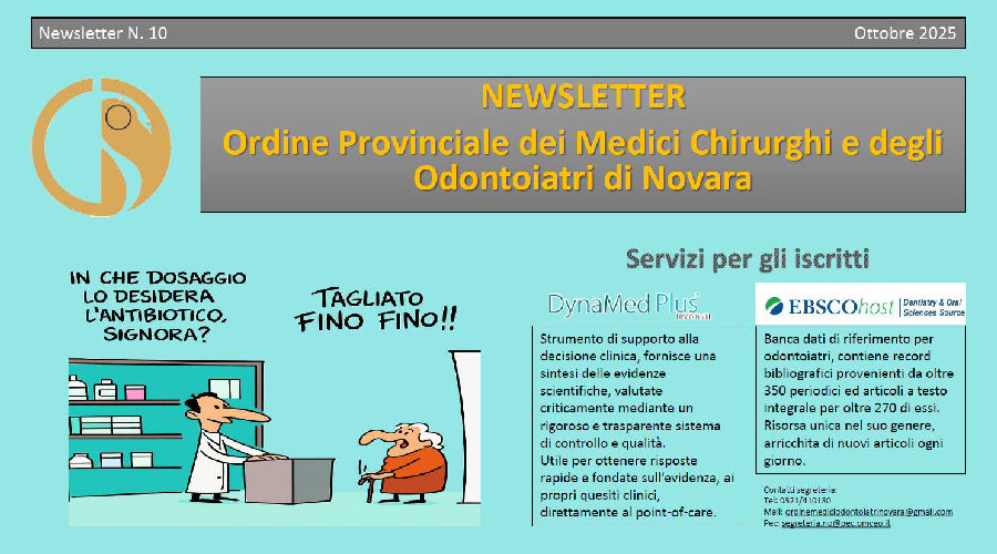 Clicca per accedere all'articolo Newsletter N. 10  2025