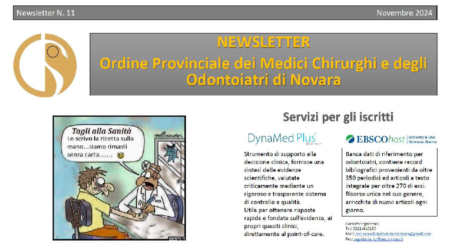 Clicca per accedere all'articolo Newsletter N. 11 2024