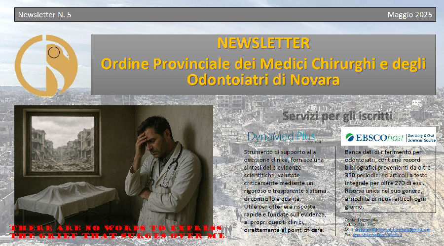 Clicca per accedere all'articolo Newsletter N. 5  2025